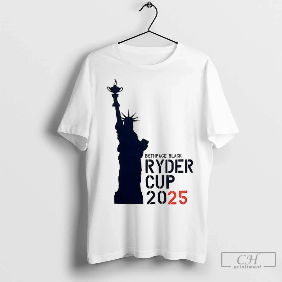 Premium Usa Ryder Cup 2025 Liberty Bethpage Black - Adult & Kids T-Shirts, Sweatshirts & Hoodies apparel design preview 1