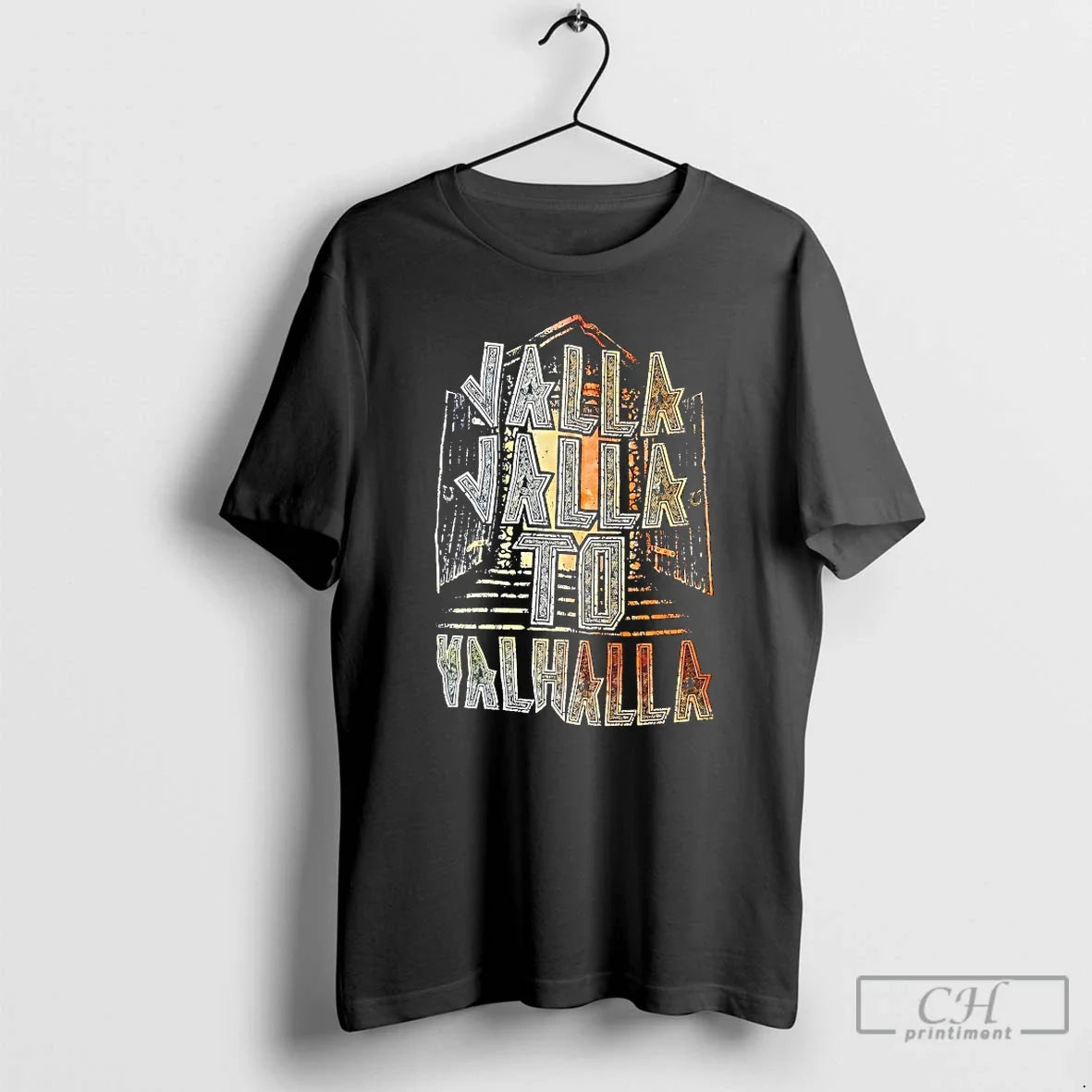 Valla Valhalla - Adult & Kids T-Shirts, Sweatshirts & Hoodies apparel design preview 1