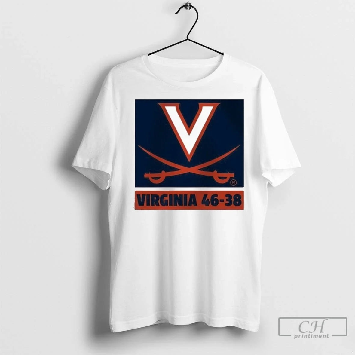 Premium Virginia Cavaliers Football 46 38 Logo - Adult & Kids T-Shirts, Sweatshirts & Hoodies apparel design preview 1