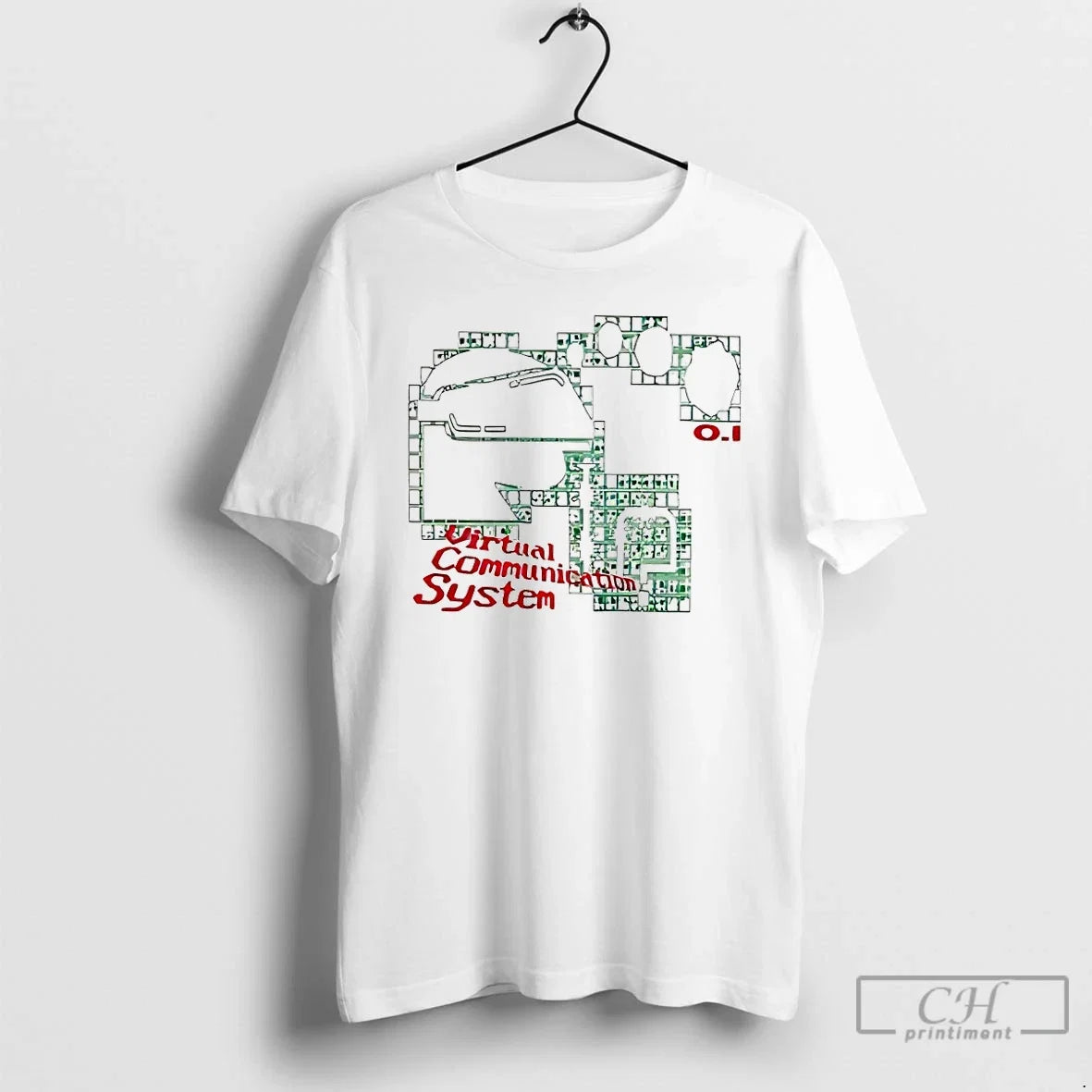 Virtual Communication System - Adult & Kids T-Shirts, Sweatshirts & Hoodies apparel design preview 1