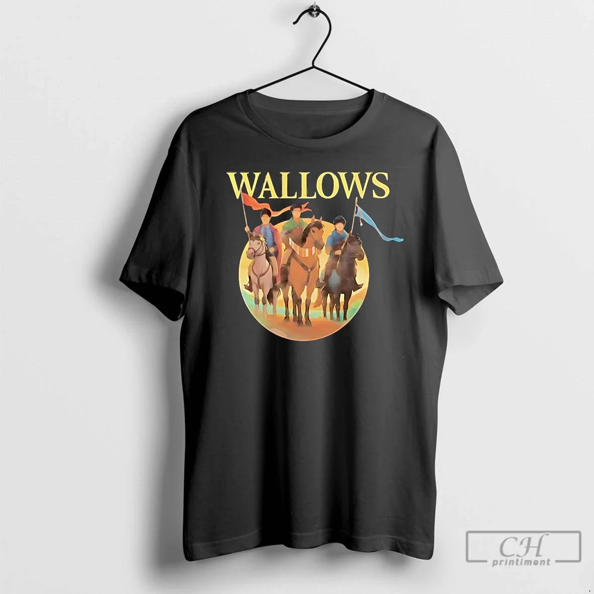 Wallows X Catan Horseback Riding - Adult & Kids T-Shirts, Sweatshirts & Hoodies apparel design preview 1