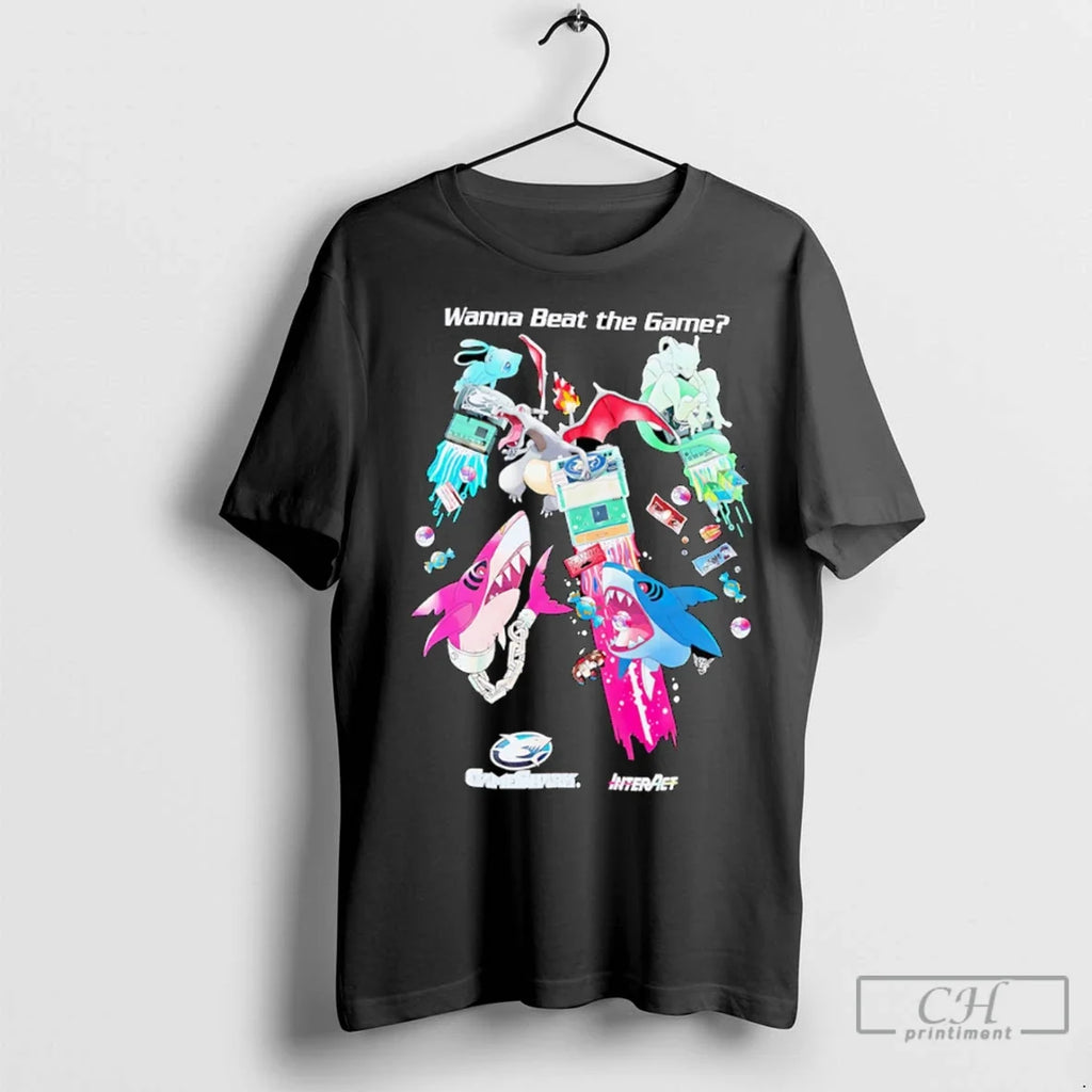 Premium Wanna Beat The Game Shark - Adult & Kids T-Shirts, Sweatshirts & Hoodies apparel design preview 1