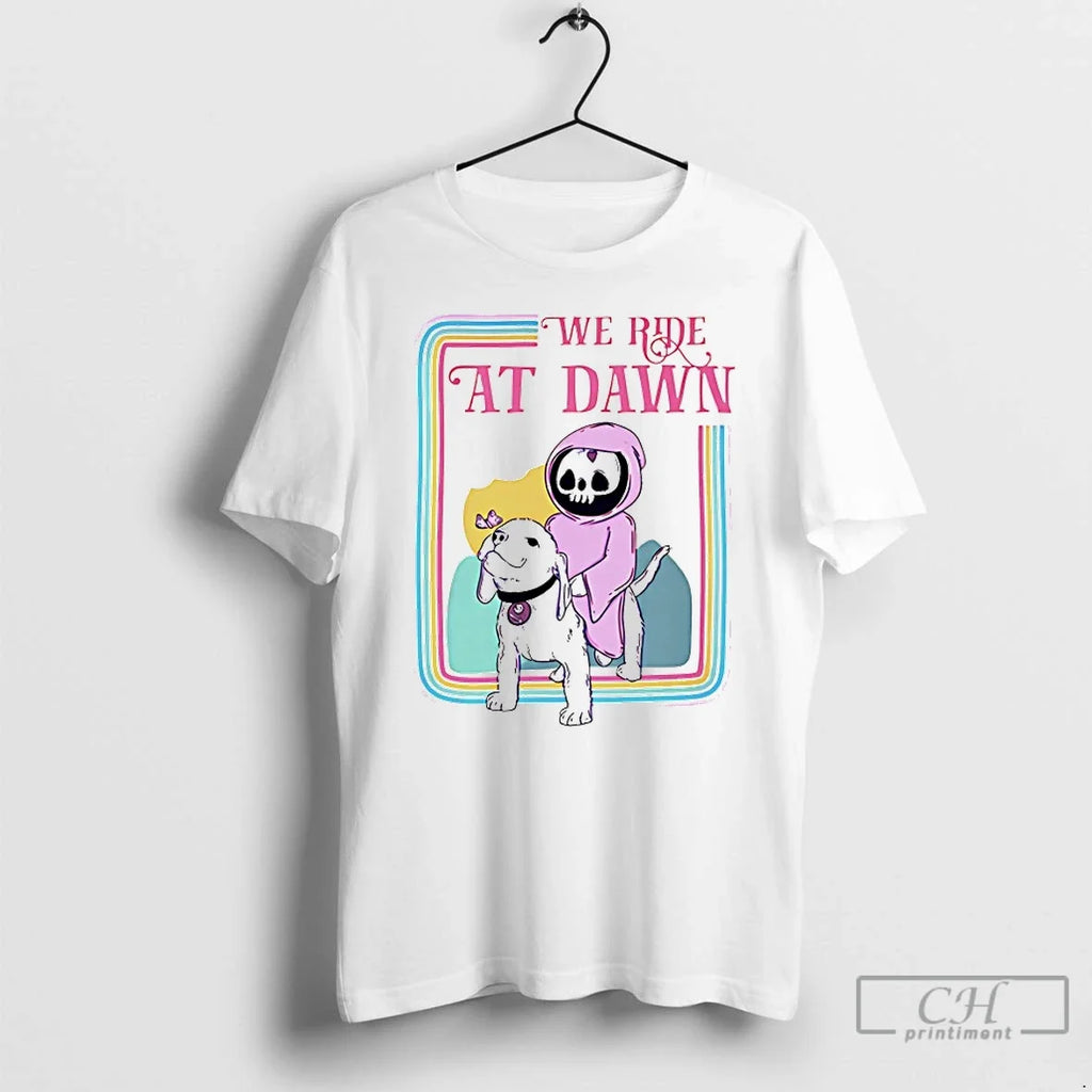 We Ride Dawn Grim Reaper - Adult & Kids T-Shirts, Sweatshirts & Hoodies apparel design preview 1