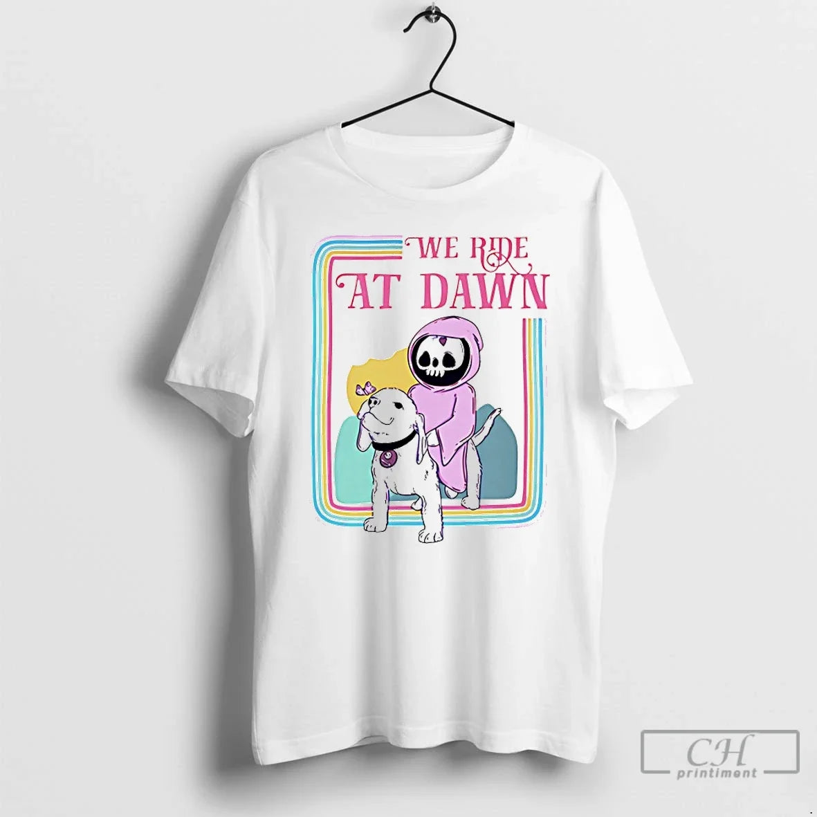 We Ride Dawn Grim Reaper - Adult & Kids T-Shirts, Sweatshirts & Hoodies apparel design preview 1