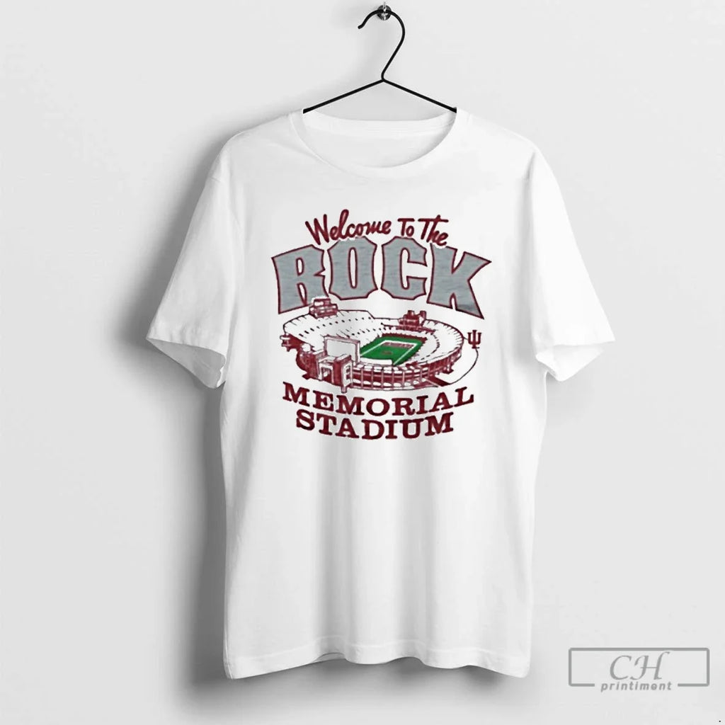 Welcome Rock Memorial Stadium - Adult & Kids T-Shirts, Sweatshirts & Hoodies apparel design preview 1