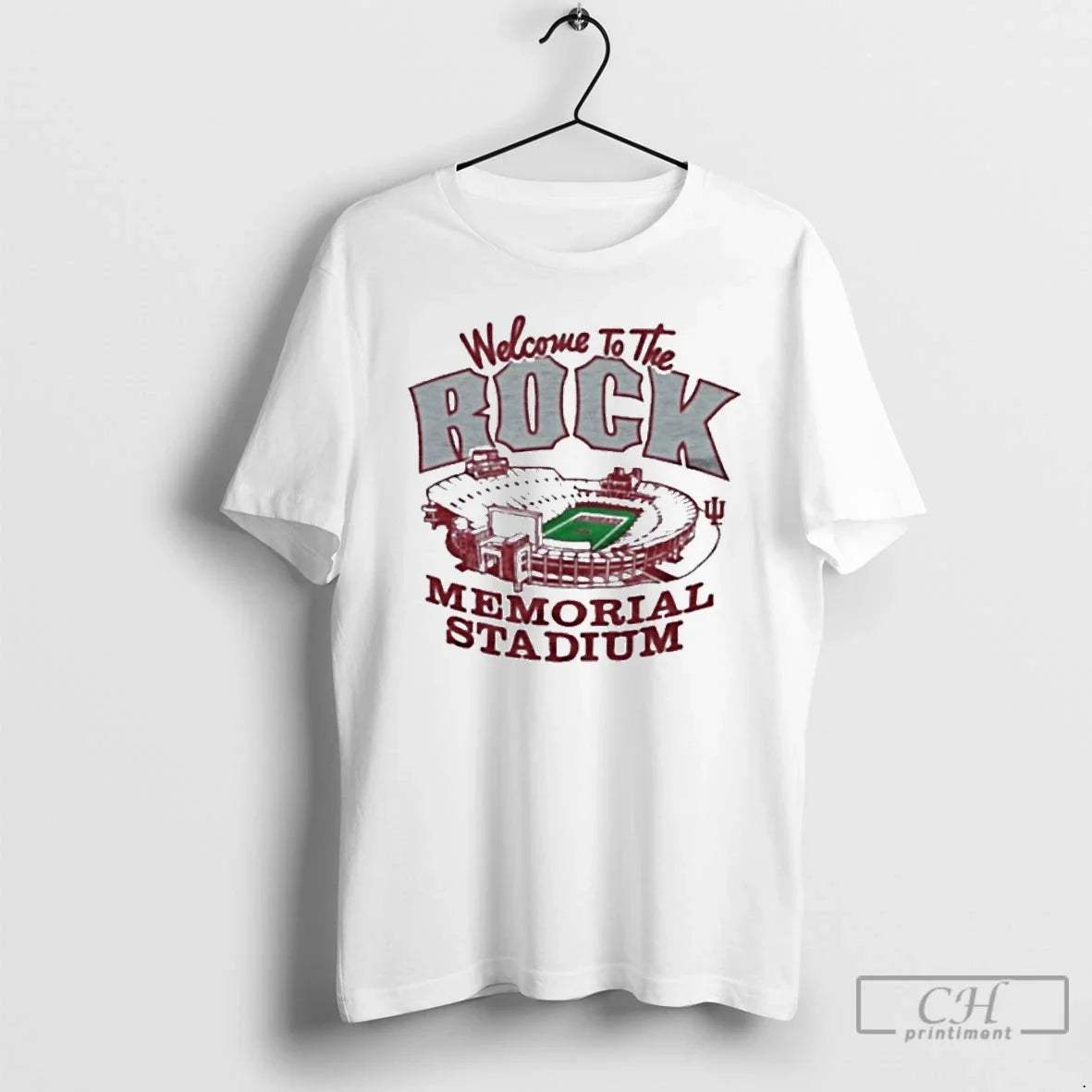 Welcome Rock Memorial Stadium - Adult & Kids T-Shirts, Sweatshirts & Hoodies apparel design preview 1