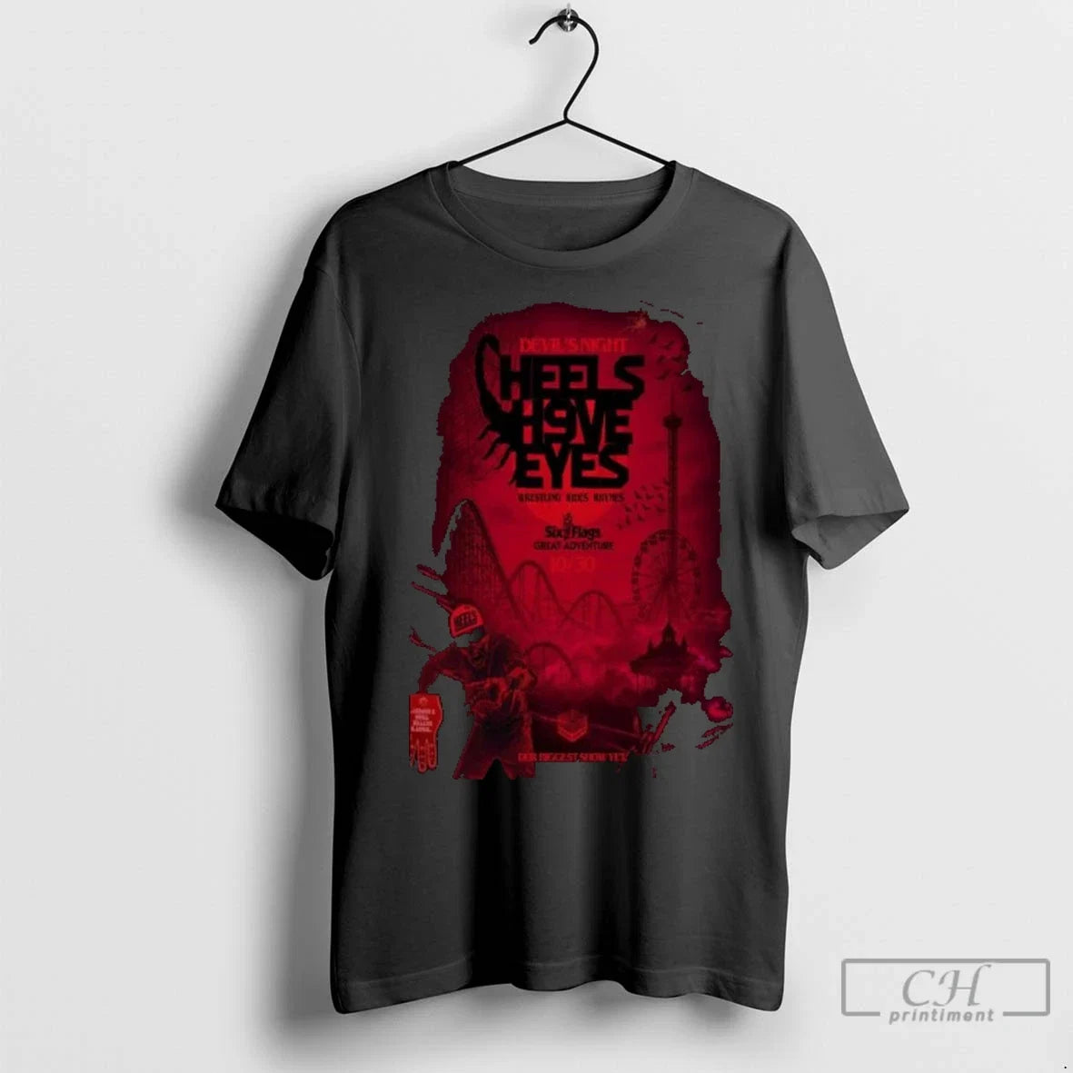 Premium Westside Gunn Devils Night Oct 30 2025 Heels - Adult & Kids T-Shirts, Sweatshirts & Hoodies apparel design preview 1