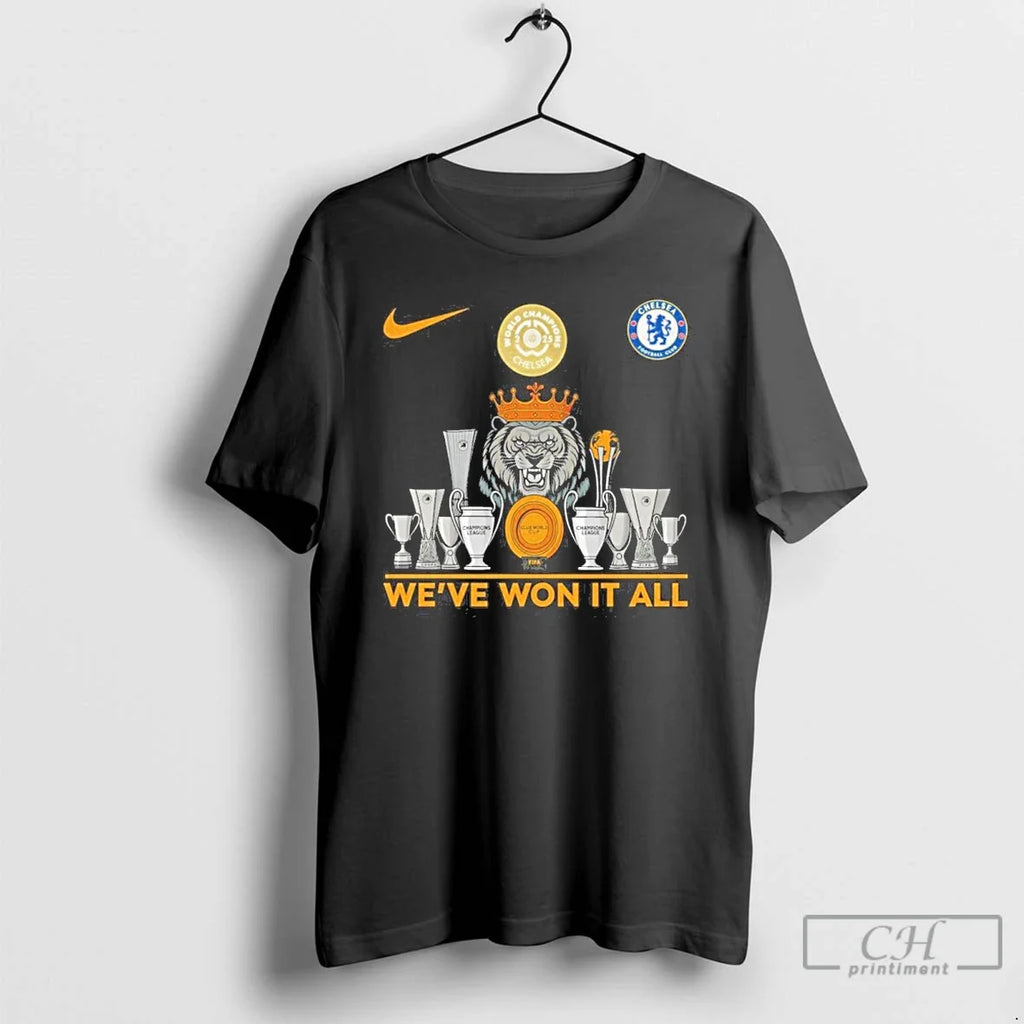 Weve Won All World Champions Chelsea - Adult & Kids T-Shirts, Sweatshirts & Hoodies apparel design preview 1