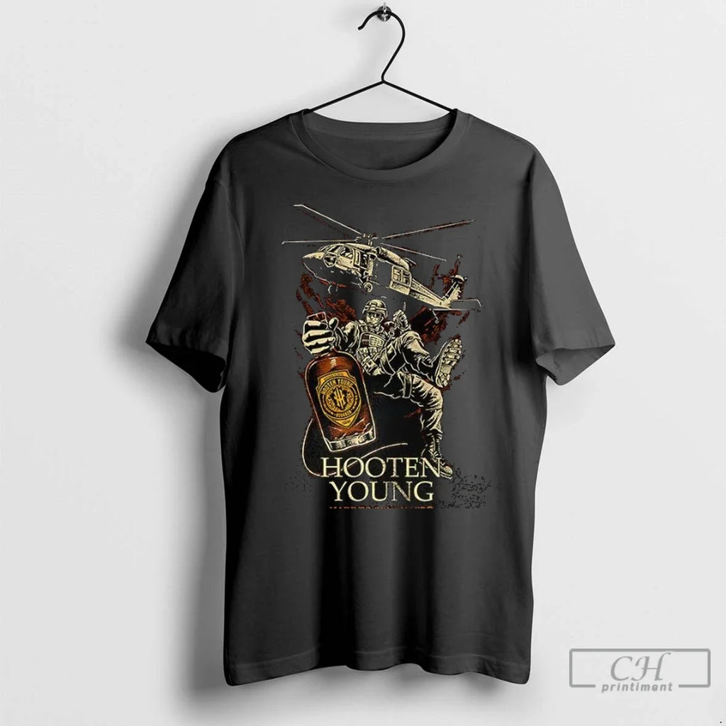 Premium Whiskey Hooten Young Helo Made To Remember - Adult & Kids T-Shirts, Sweatshirts & Hoodies apparel design preview 1