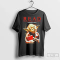 Premium Yoda Read And The Force Is With You - Adult & Kids T-Shirts, Sweatshirts & Hoodies apparel design preview 1