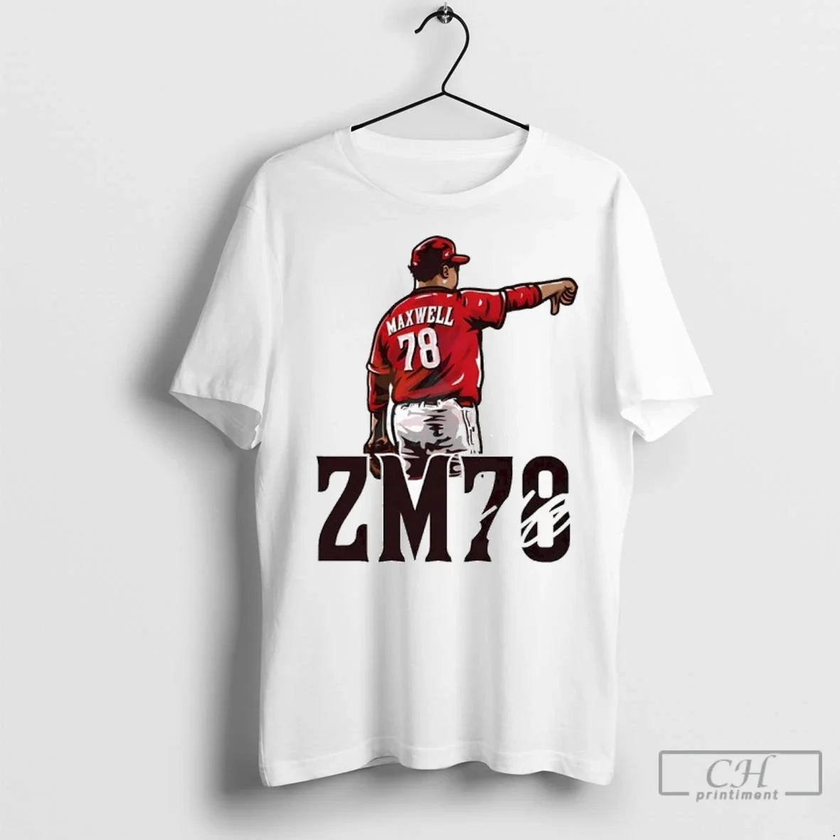 Premium Zach Maxwell Cincinnati Celebration - Adult & Kids T-Shirts, Sweatshirts & Hoodies apparel design preview 1