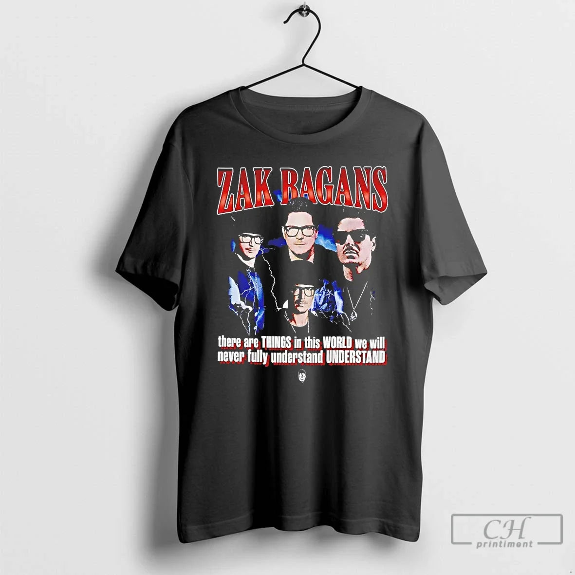 Zak Bagans There Are Things This World We Will Never - Adult & Kids T-Shirts, Sweatshirts & Hoodies apparel design preview 1