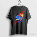 Zipper X Kansas Jayhawks Football Logo - Adult & Kids T-Shirts, Sweatshirts & Hoodies apparel design preview 1