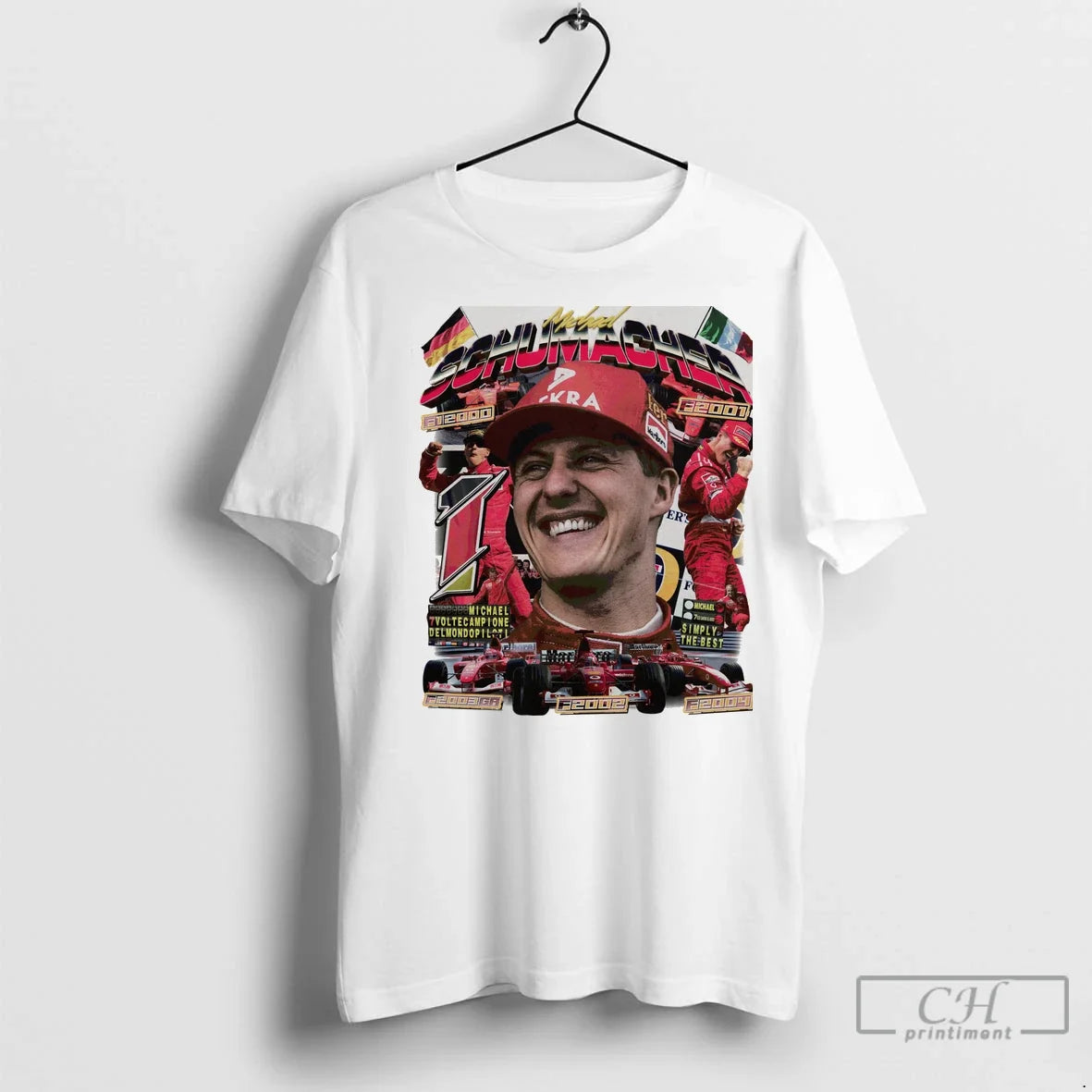 Premium Michael Schumacher 4 - Adult & Kids T-Shirts, Sweatshirts & Hoodies apparel design preview 1