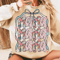 Preppy Mama Cute Floral Sublimation - Adult & Kids T-Shirts, Sweatshirts & Hoodies apparel design preview 1
