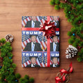 President Donald Trump Wrapping Paper - Adult & Kids T-Shirts, Sweatshirts & Hoodies apparel design preview 1