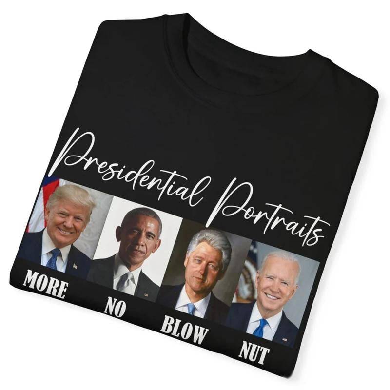 Presidential Portraits Donald Trump Homage Fan - Adult & Kids T-Shirts, Sweatshirts & Hoodies apparel design preview 1