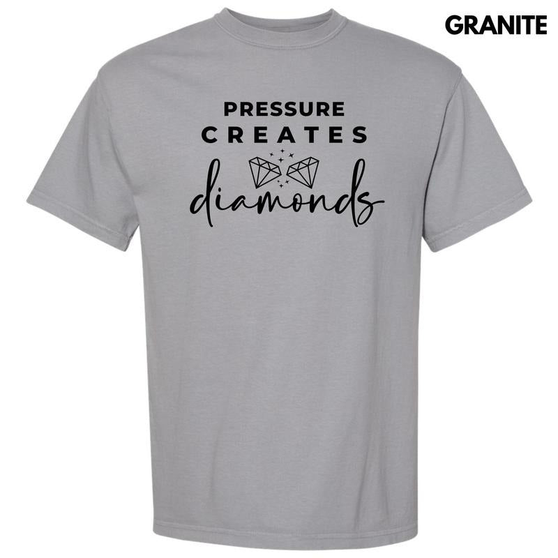 Pressure Creates Diamonds Comfort Colors 'NLB' - Adult & Kids T-Shirts, Sweatshirts & Hoodies apparel design preview 1