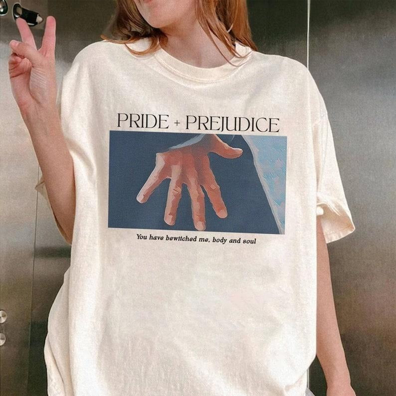 Pride Prejudice Hand Flex Scene Fitzwilliam Darcy - Adult & Kids T-Shirts, Sweatshirts & Hoodies apparel design preview 1