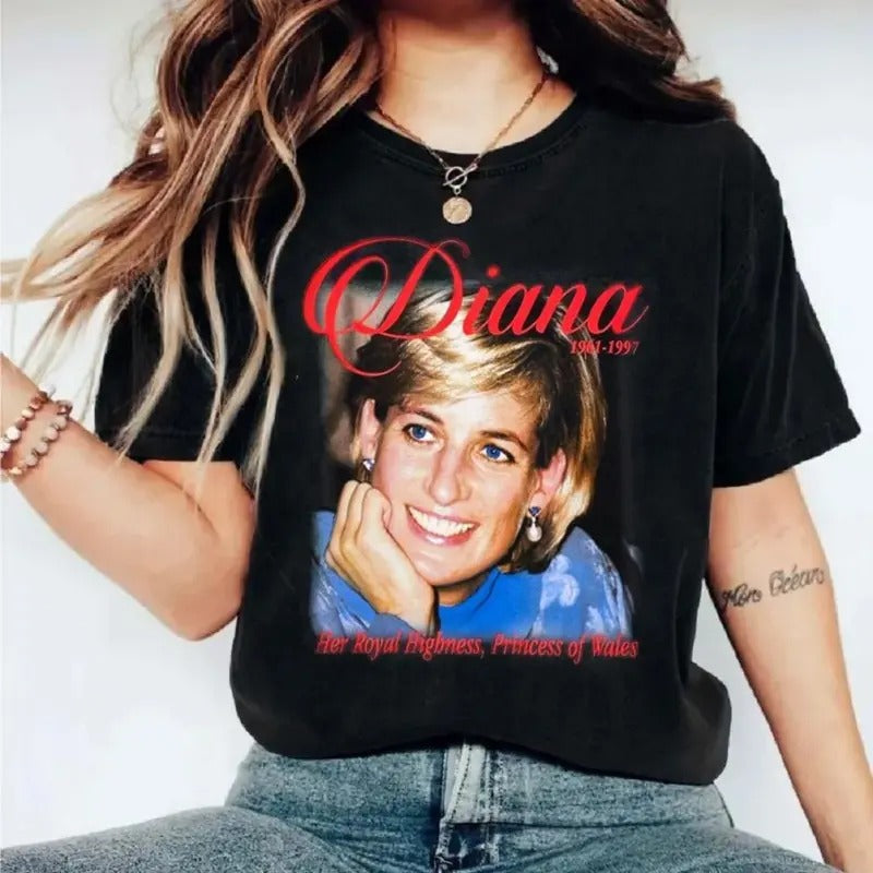 Priiincesss Diianaaaa M0byyyy Thrrriftttt Short - Adult & Kids T-Shirts, Sweatshirts & Hoodies apparel design preview 1