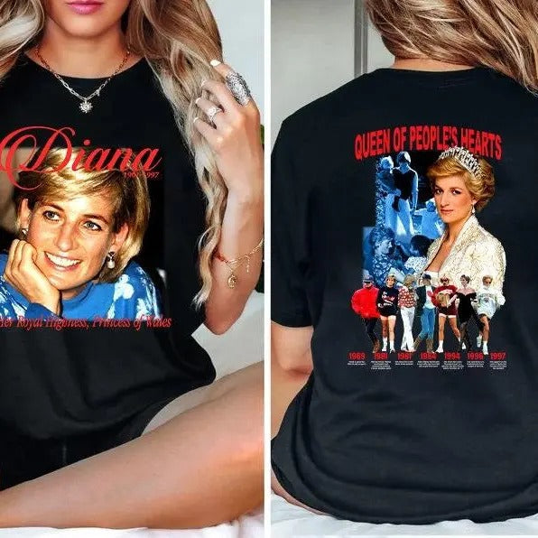 Princess Diana Moby Thrift Official Vintage Retro - Adult & Kids T-Shirts, Sweatshirts & Hoodies apparel design preview 1