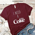 Print I Need Diet Coke Funny Lover Minimalistic All - Adult & Kids T-Shirts, Sweatshirts & Hoodies apparel design preview 1