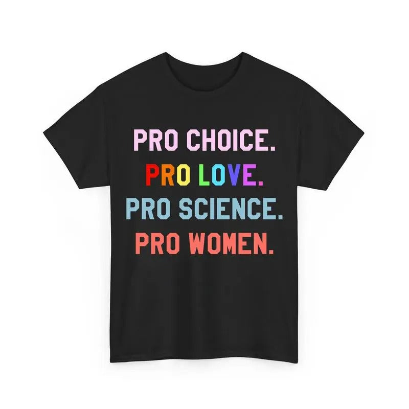 Pro Choice Love Science Valentine Classic Cotton - Adult & Kids T-Shirts, Sweatshirts & Hoodies apparel design preview 1