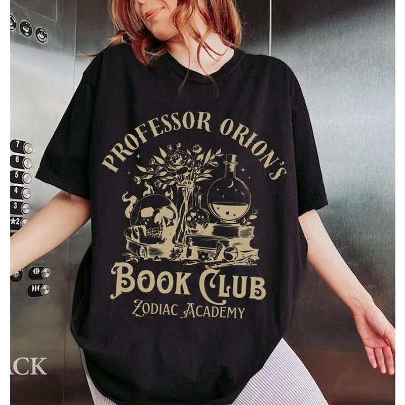 Professor Orion'S Book Club Zodiac Academy Lover - Adult & Kids T-Shirts, Sweatshirts & Hoodies apparel design preview 1