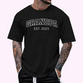 Promoted Grandpa Est 2025 Soon Be Poppop Cotton Top - Adult & Kids T-Shirts, Sweatshirts & Hoodies apparel design preview 1