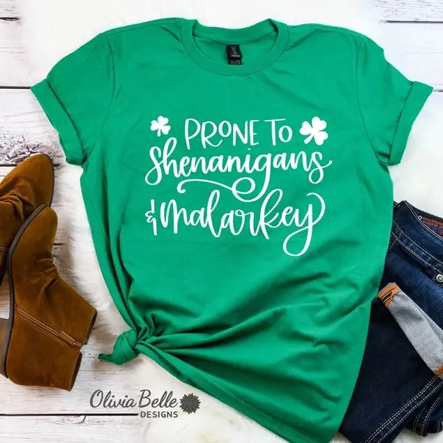 Prone Shenanigans Malarkey - Adult & Kids T-Shirts, Sweatshirts & Hoodies apparel design preview 1