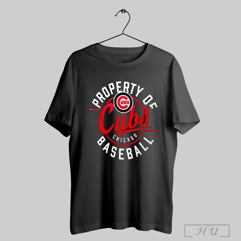 Property Of Chicago Cubs Baseball - Adult & Kids T-Shirts, Sweatshirts & Hoodies apparel design preview 1