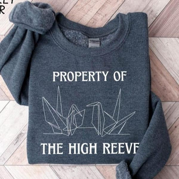 Property High Reeve Paper Crane Bookish Book Lover - Adult & Kids T-Shirts, Sweatshirts & Hoodies apparel design preview 1