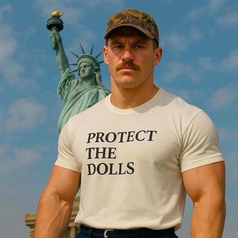 Protect Dolls Trans Rights Vintage Spooky Classic - Adult & Kids T-Shirts, Sweatshirts & Hoodies apparel design preview 1