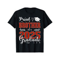 Proud Brother Class 2025 Graduate 100% Cotton Black - Adult & Kids T-Shirts, Sweatshirts & Hoodies apparel design preview 1