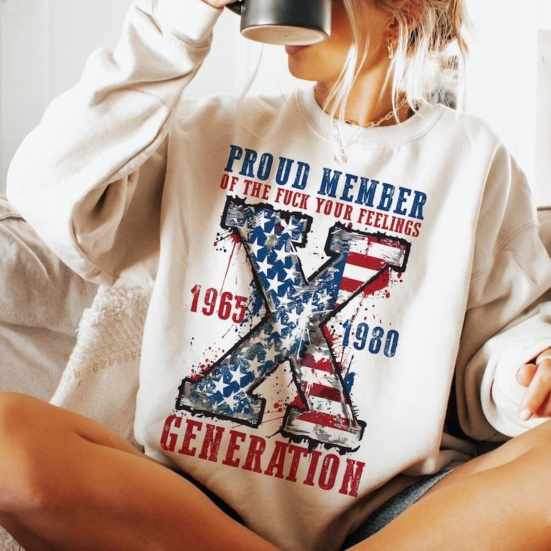 Proud Member Fck Your Feelings Generation 4th July - Adult & Kids T-Shirts, Sweatshirts & Hoodies apparel design preview 1