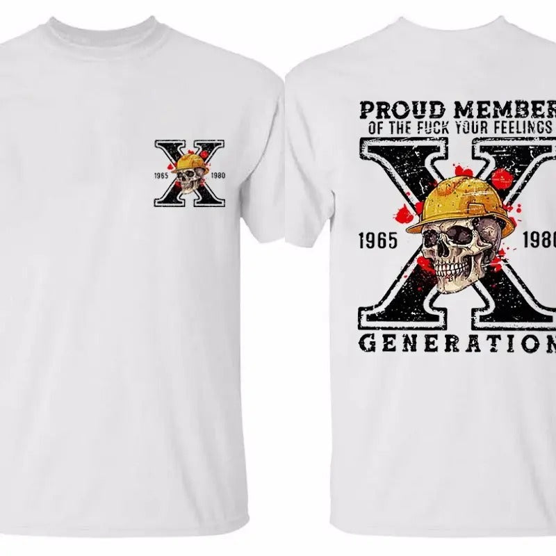 Proud Member Fck Your Feelings X Generation Two Sides - Adult & Kids T-Shirts, Sweatshirts & Hoodies apparel design preview 1