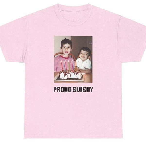 Proud Slushy Noobz Fan Heavy Cotton Hamzah Noobs - Adult & Kids T-Shirts, Sweatshirts & Hoodies apparel design preview 1