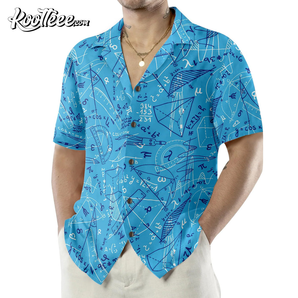 Proud To Be A Math Teacher Hawaiian - Adult & Kids T-Shirts, Sweatshirts & Hoodies apparel design preview 1