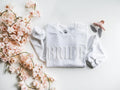 Puff White Embossed Engagement Future Mrs New Bridal - Adult & Kids T-Shirts, Sweatshirts & Hoodies apparel design preview 1
