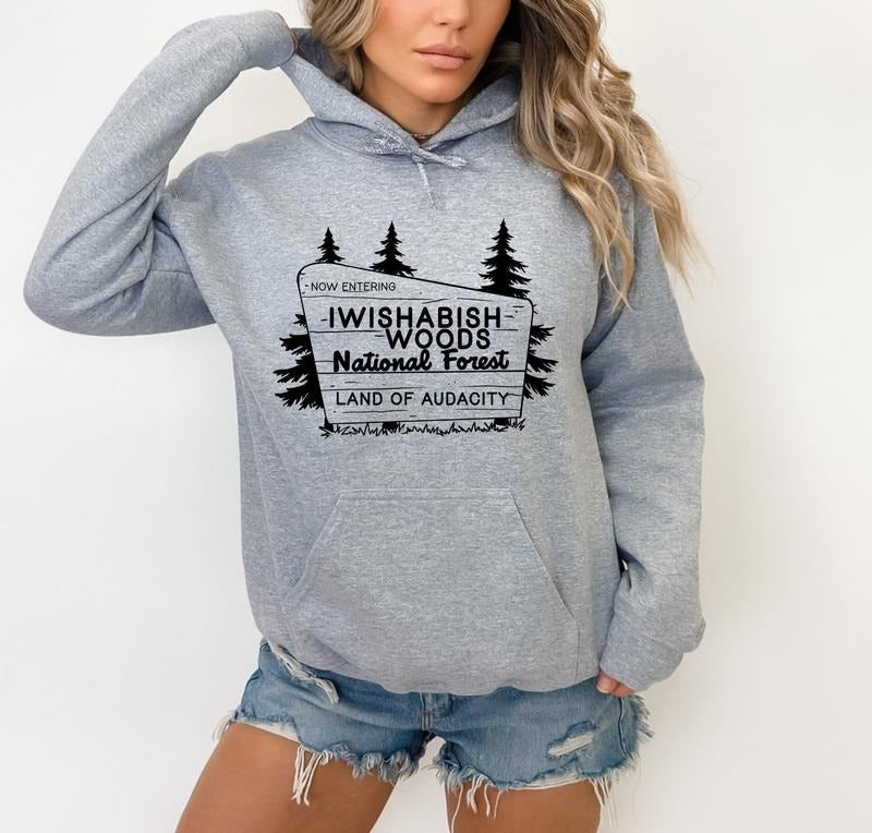IWISHABISH WOODS Cotton Soft - Adult & Kids T-Shirts, Sweatshirts & Hoodies apparel design preview 1