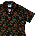 Pumpkin Bats Curvy Button Up - Adult & Kids T-Shirts, Sweatshirts & Hoodies apparel design preview 1