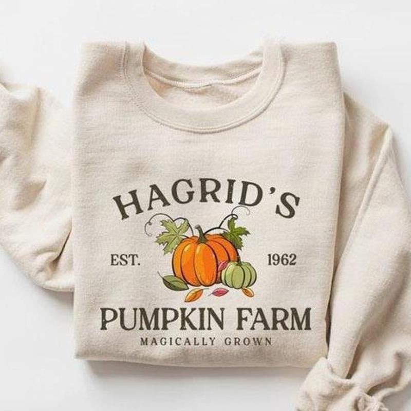 Pumpkin Patch Fall HP Fan Halloween - Adult & Kids T-Shirts, Sweatshirts & Hoodies apparel design preview 1