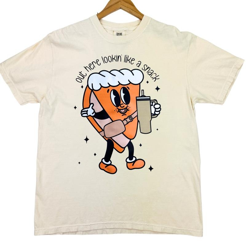Pumpkin Pie Snack Comfort Colors - Adult & Kids T-Shirts, Sweatshirts & Hoodies apparel design preview 1