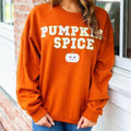 'Pumpkin Spice' Letter Patch - Adult & Kids T-Shirts, Sweatshirts & Hoodies apparel design preview 1