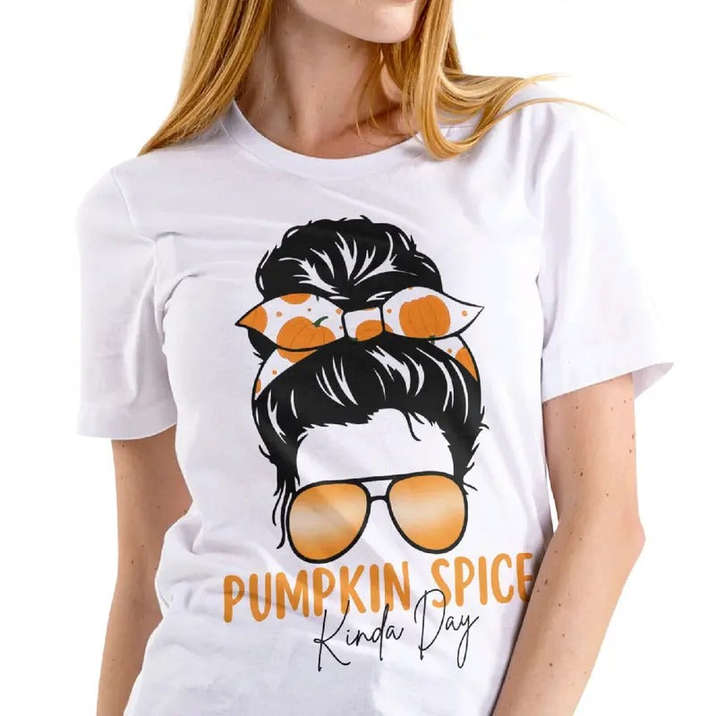 Pumpkin Spice Kinda Day Casual Top Womenswear - Adult & Kids T-Shirts, Sweatshirts & Hoodies apparel design preview 1