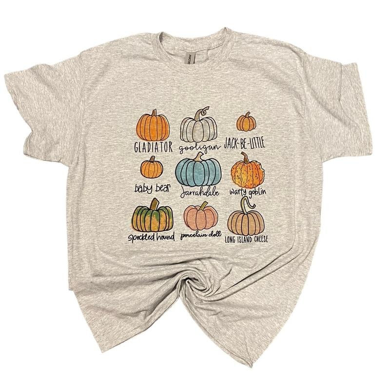 Pumpkin Variety - Adult & Kids T-Shirts, Sweatshirts & Hoodies apparel design preview 1