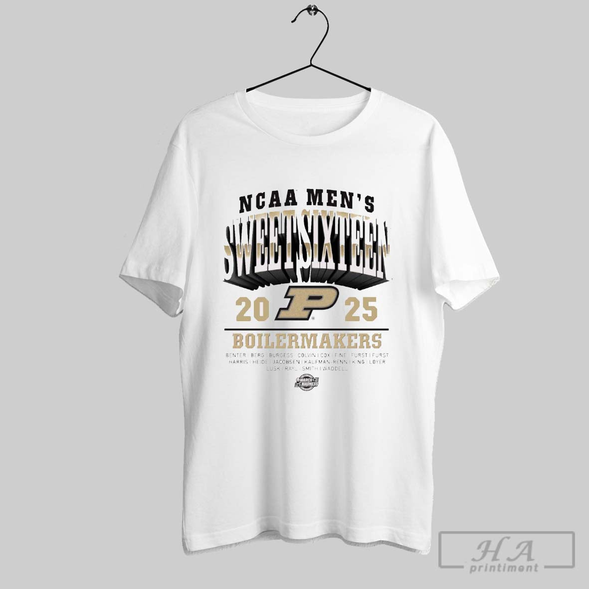 Purdue Boilermakers Basketball 2025 Ncaa Mens Sweet - Adult & Kids T-Shirts, Sweatshirts & Hoodies apparel design preview 1