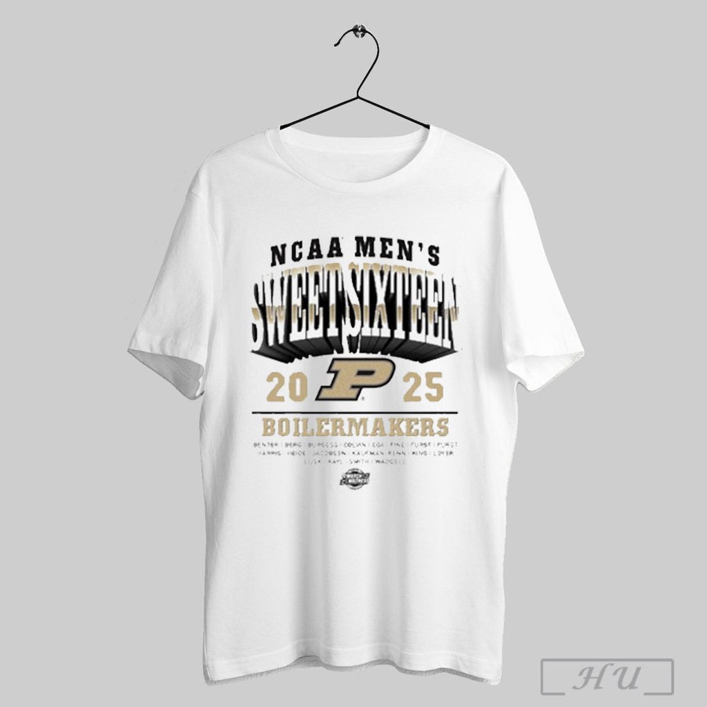 Purdue Boilermakers Ncaa Mens Sweet Sixteen - Adult & Kids T-Shirts, Sweatshirts & Hoodies apparel design preview 1