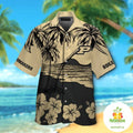 Purdue Boilermakers Hawaiian Short Sleeve Aloha - Adult & Kids T-Shirts, Sweatshirts & Hoodies apparel design preview 1