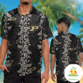 Purdue Boilermakers Hawaiian Short Sleeve Tropical - Adult & Kids T-Shirts, Sweatshirts & Hoodies apparel design preview 1
